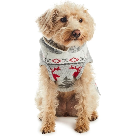 Brand New Hotel Doggy Fair Isle Sweater with Pom-pom - Picture 2 of 10